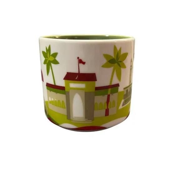 Starbucks You Are Here Casablanca Morocco Mug 14oz 2023 Used - Picture 2 of 13